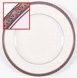 Noritake Canterbury Dinner Plate, Fine China Dinnerware   Gold Encrusted Band, T
