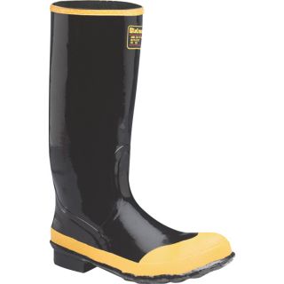 LaCrosse Rubber Knee Boots   Safety Toe, Waterproof, Size 9