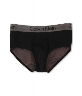 Calvin Klein Underwear Dual Tone Square Cut Brief U3071 Mens Underwear (Black)