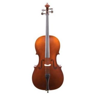 M. Ravel MR100 4/4 Cello Outfit   Brown (MR100 Cello)