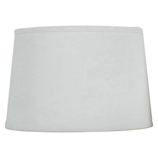 Threshold Drum Linen Lamp Shade   White Large