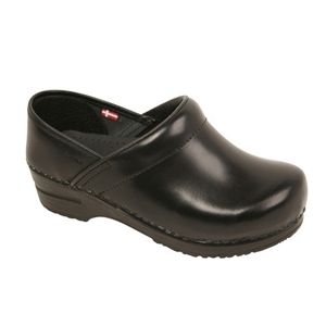 Sanita Clogs Womens Professional Wide Cabrio Black Shoes, Size 40 W   457611 02