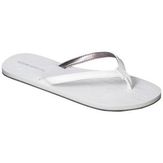 Womens Mossimo Supply Co. Lissie Flip Flop   White 9