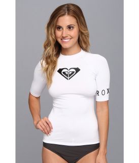 Roxy Whole Hearted S/S Surf Shirt Womens Swimwear (White)