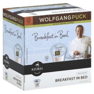 Keurig Wolfgang Puck Breakfast in Bed Coffee K Cup   18 Count