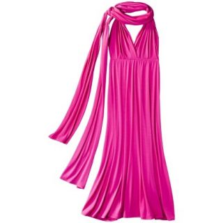 Mossimo Womens Multi Wrap Maxi Dress   Pink M