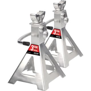 Arcan Aluminum Jack Stands   3 Ton Capacity, Pair, Model AJS3T