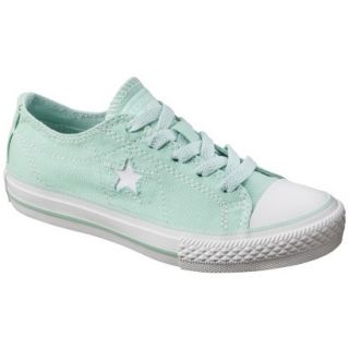 Girls Converse One Star Sneaker   Mint 2