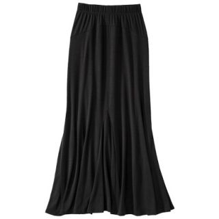 Xhilaration Juniors Godet Maxi Skirt   Black L(11 13)