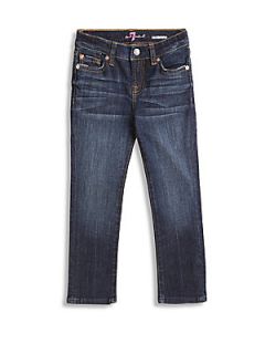 7 For All Mankind Toddlers & Little Girls Skinny Jeans   Nouveau Ny Dark