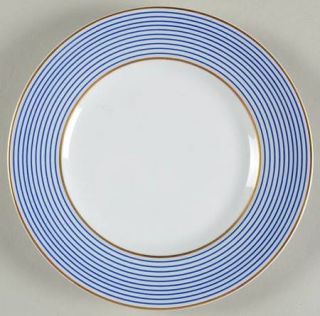 Ceralene Crinoline Blue Bread & Butter Plate, Fine China Dinnerware   Blue Conce