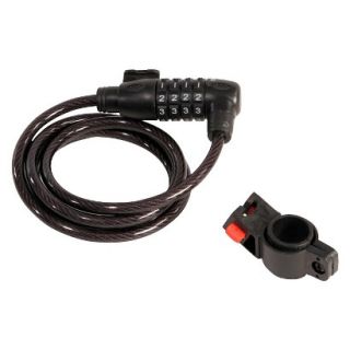 Masterlock Cable Combo Bicycle Lock (8mm x 5foot)