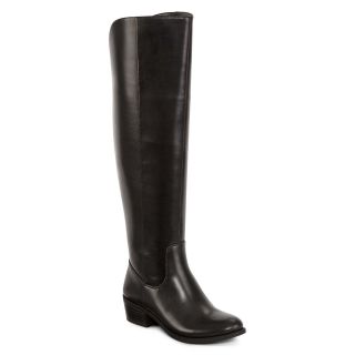 COSMOPOLITAN Break Out Over the Knee Riding Boots, Black, Womens