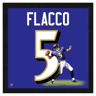NFL Baltimore Ravens Joe Flacco Framed Uniframe