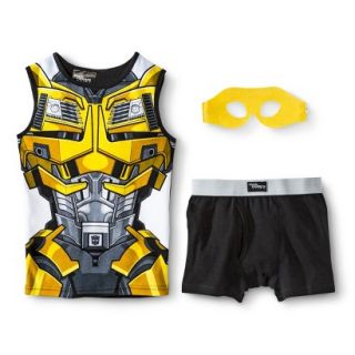 Transformers Bumblebee Boys Tank/Underwear Set   Yellow M
