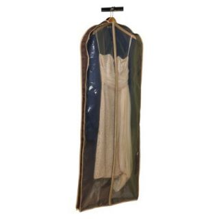 Household Essentials Dress/Suit Protector Brown/Clear