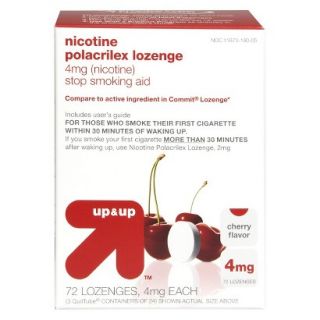 up&up Nicotine Polacrilex 4 mg Cherry   72 Count