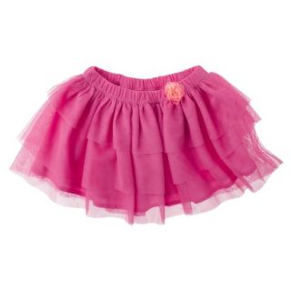 Cherokee Infant Toddler Girls Full Skirt   Hot Rod Pink 18 M