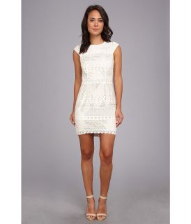 Dolce Vita Wallis Laser Cut Dress Womens Dress (White)