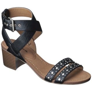 Womens Mossimo Supply Co. Kat Block Heel Sandal   Black 8
