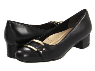 Trotters Doris Signature Womens Slip on Shoes (Black)