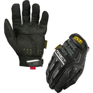 Mechanix Wear M Pact Glove   Black, Small, Model MPT 58 008
