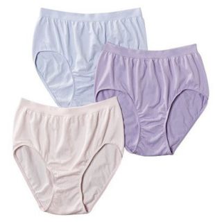 Beauty by Bali Intimates Womens 3 Pack Briefs BT40AS   Assorted Colors L