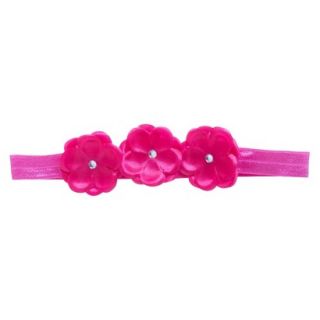 Remington Pink Elastic Flower Headwrap