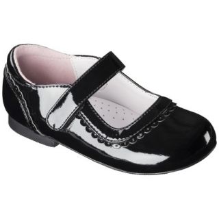 Toddler Girls Cherokee Dee Patent Mary Jane Dress Shoe   Black 12