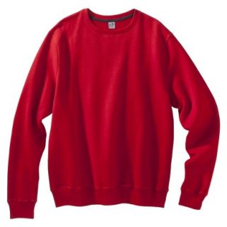 C9 by Champion Mens Long Sleeve Fleece Crew Neck Sweatshirts   Red M