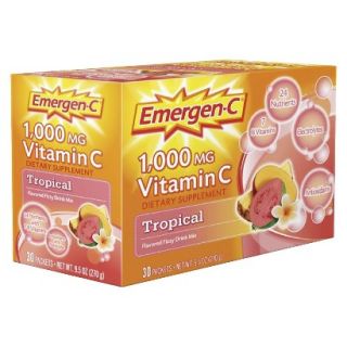 Emergen C Tropical Vitamin C Drink Mix   30 Packs