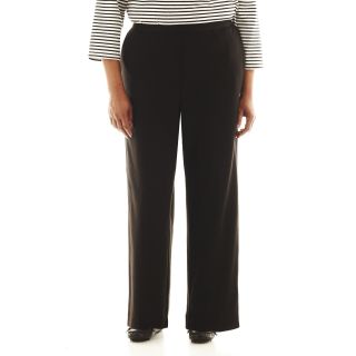 Alfred Dunner On the Red Carpet Pull On Pants   Plus, Black, Womens
