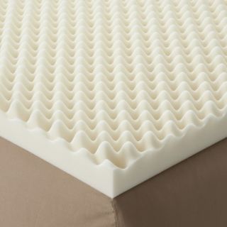 Enhance Highloft 3 Memory Foam Topper   White (Full)