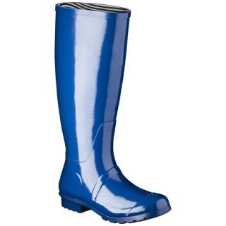 Womens Classic Knee High Rain Boot   Marine Blue 9