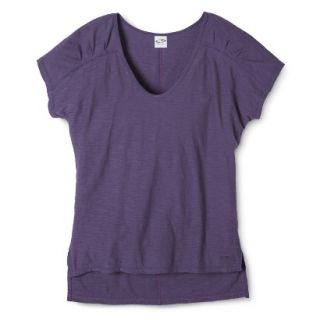 C9 by Champion Womens Yoga Tee   Huckle Berry PurpleXS