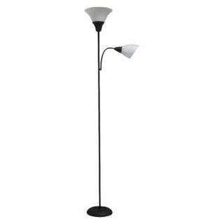 Room Essentials Torchiere Floor Lamp with Task Light (Includes CFL Bulbs)