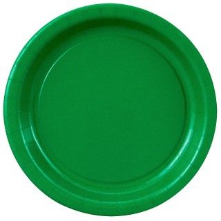 Emerald Green (Green) Dessert Plates
