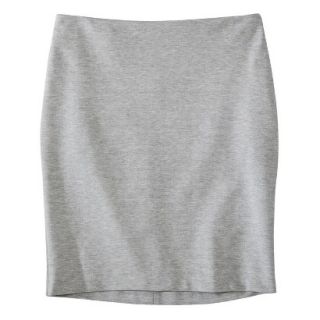 Merona Petites Ponte Pencil Skirt   Gray 14P