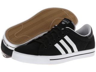 adidas Skateboarding Adi Court Stripes Mens Skate Shoes (Black)