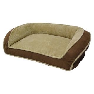 Canine Creations Deep Seated Lounger Pet Bed   Chocolate (40x25)