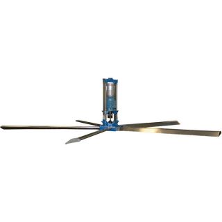 Patterson High 5 High Volume Ceiling Fan   24Ft., 384,363 CFM, 208 230 Volt