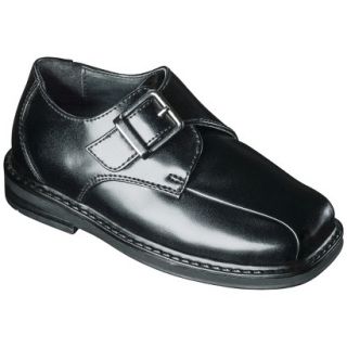 Toddler Boys Scott David Monk Dress Shoe   Black 8