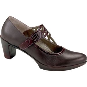 Naot Womens Luma French Roast Wine Patent Shoes, Size 38.5 M   14004 SI2
