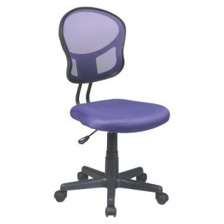 Task Chair Office Star Mesh Task Chair   Purple