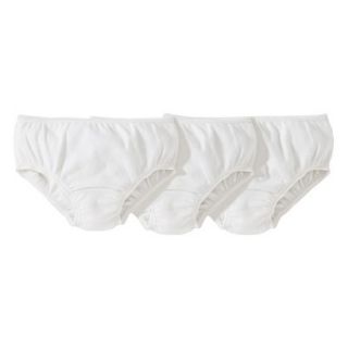 Burts Bees Baby Toddler Girls 3 Pack Briefs   Cloud 4T