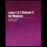 Lotus 1 2 3 Release 5 for Windows