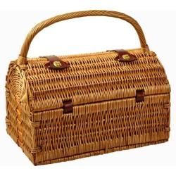 Picnic At Ascot Sussex Picnic Basket For Two Wicker/gazebo