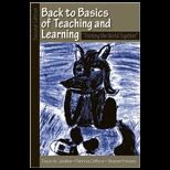 Back to the Basics of Teaching and Learning