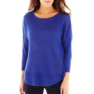 Mng By Mango Boatneck Sweater, Blue, Womens