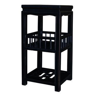 Black Wooden Display Stand
